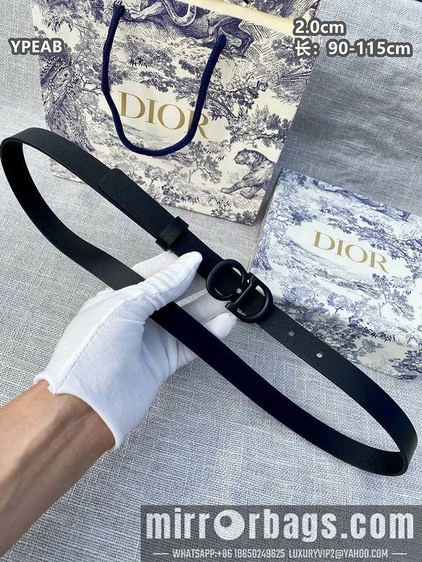 Dior belt 20mmX90-115cm 8L23