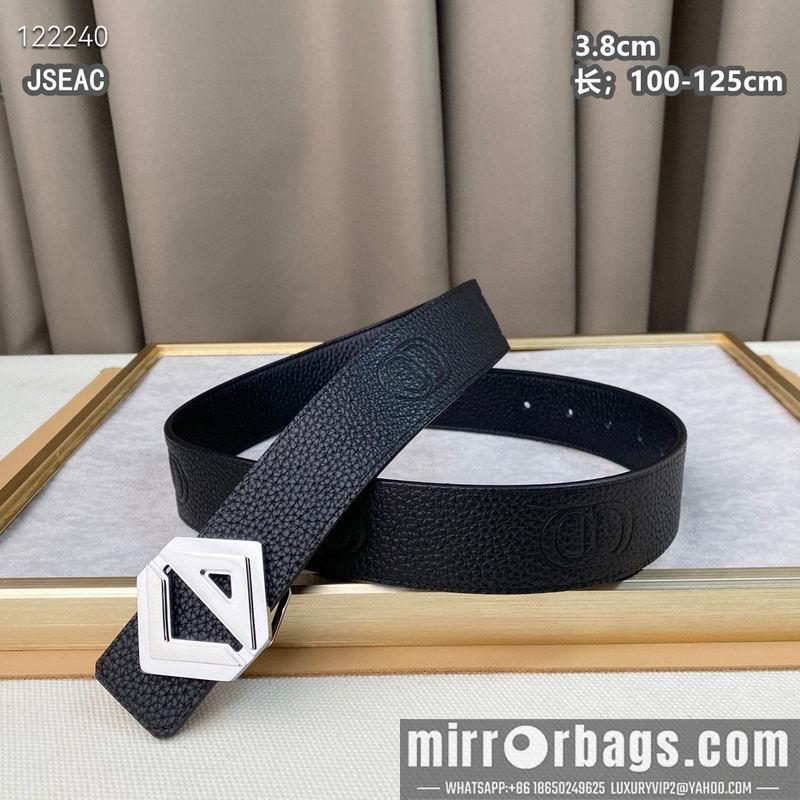 Dior belt 38mmX100-125cm 8L08
