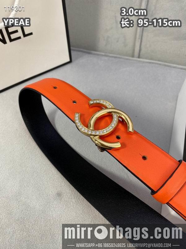 Chanel belt 30mmX95-115cm 8L040803