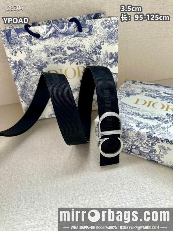 Dior belt 35mmX95-125cm 8L23
