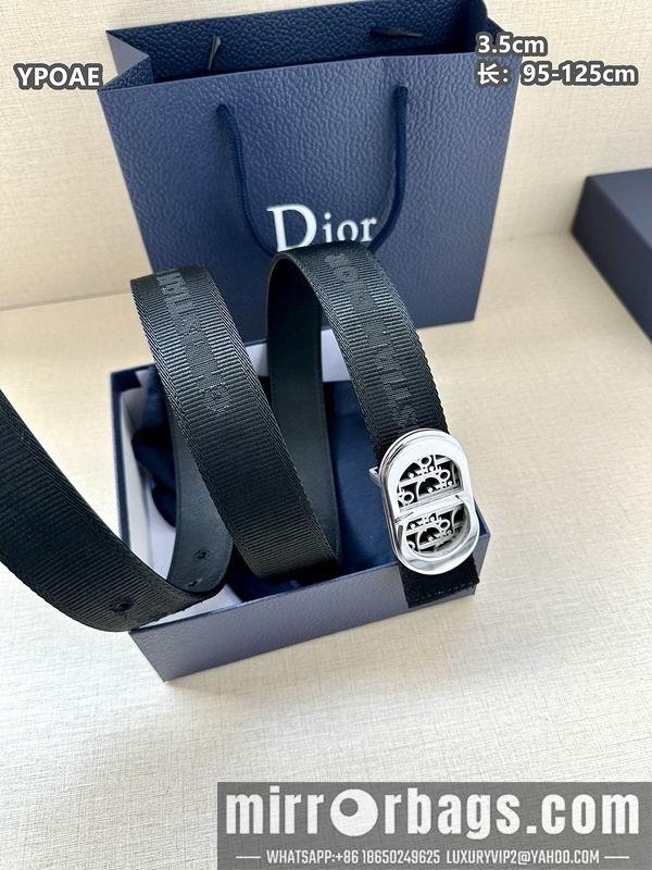 Dior belt 35mmX95-125cm 8L42
