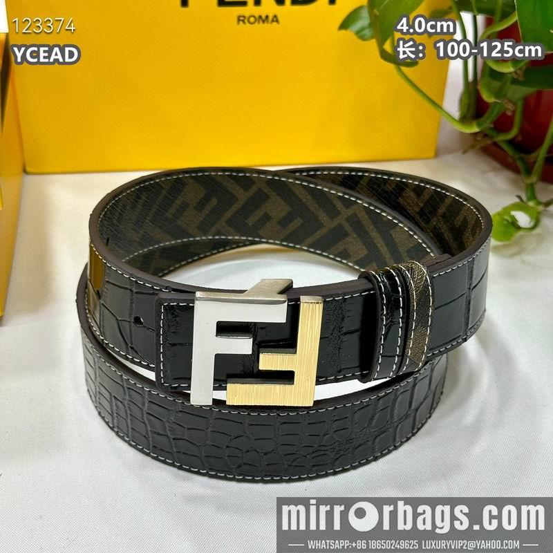 Fendi belt 40mmX100-125cm 8L63