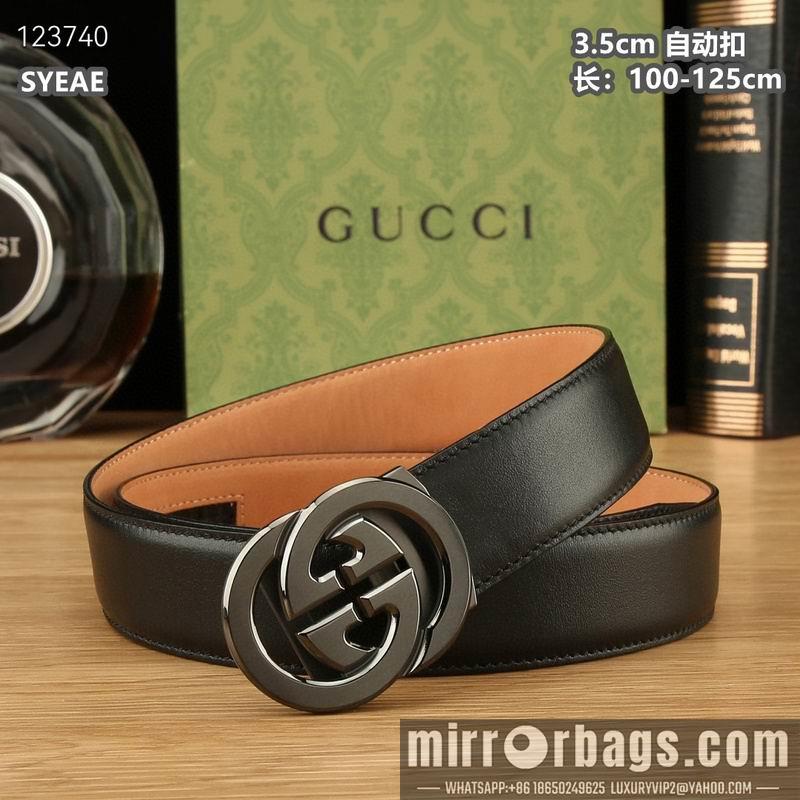 Gucci belt 35mmX100-125cm 8L58