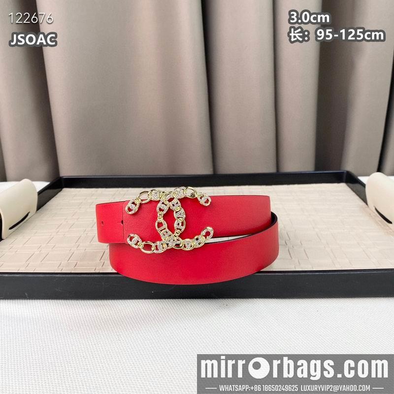 Chanel belt 30mmX95-125cm 8L28