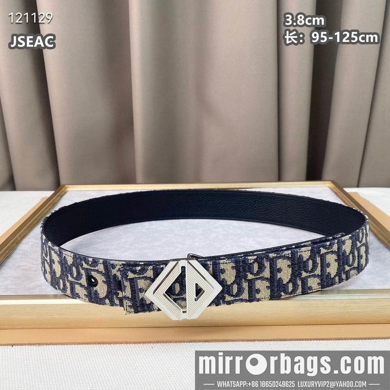 Dior belt 38mmX95-125cm 8L04