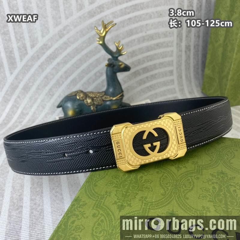 Gucci belt 38mmX105-125cm 8L50