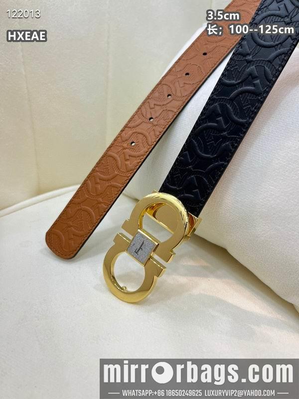 Ferragamo belt 35mmX100-125cm 8L69