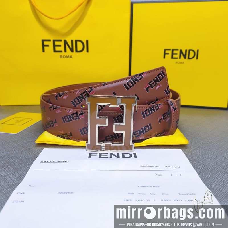 Fendi belt 38mmX80-125cm lb01
