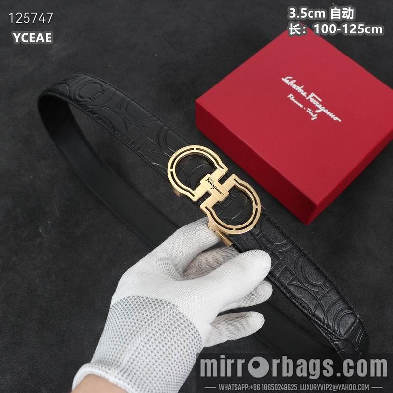 Ferragamo belt 35mmX100-125cm 8L01