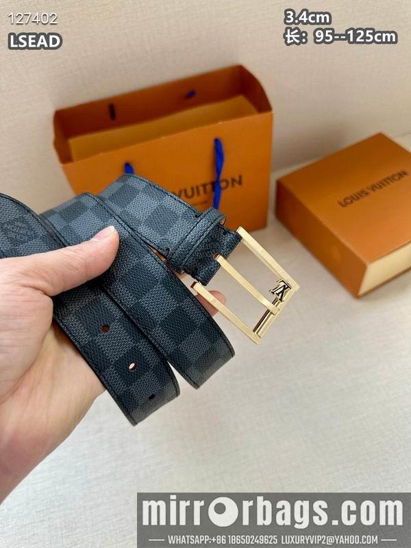 LV belt 34mmX95-125cm 8L32