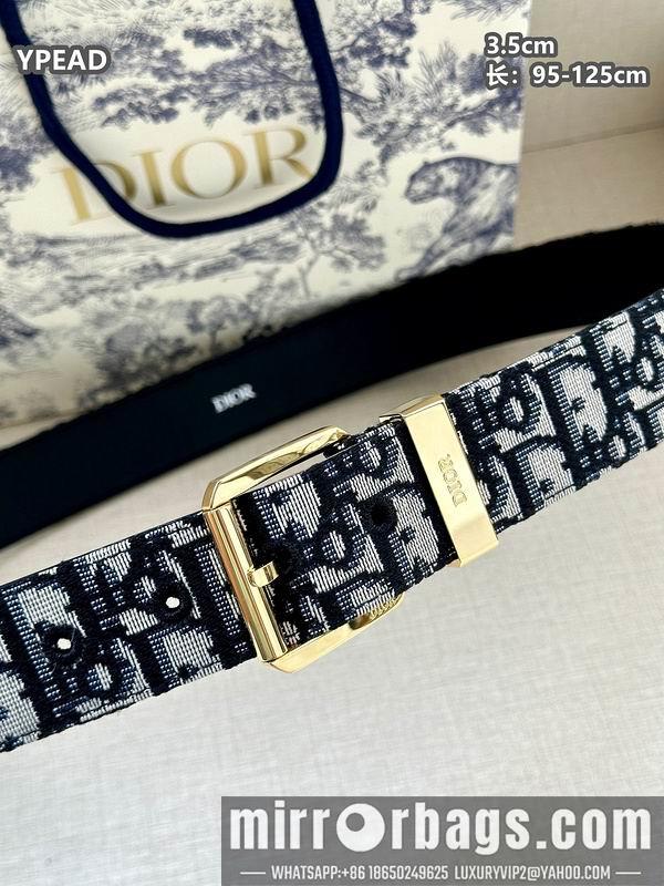 Dior belt 35mmX95-125cm 8L39