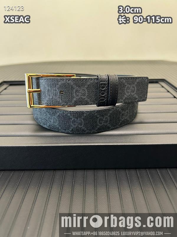Gucci belt 30mmX90-115cm 8L07