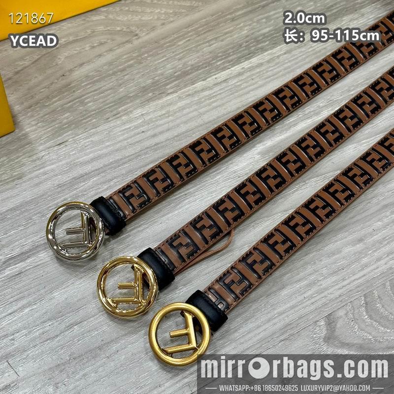 Fendi belt 20mmX95-115cm 8L20