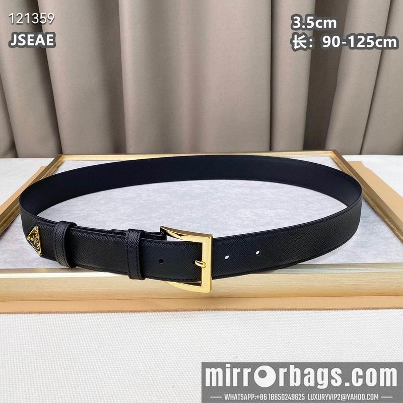 Prada belt 35mmX90-125cm 8L32