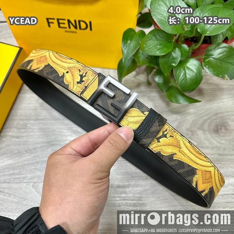Fendi belt 40mmX100-125cm 8L147