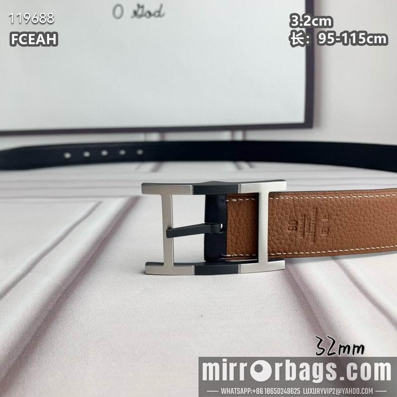 Hermes belt 32mmX95-125cm 8L040803