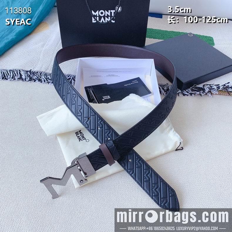 Montblanc belt 30mmX95-125cm 8L02