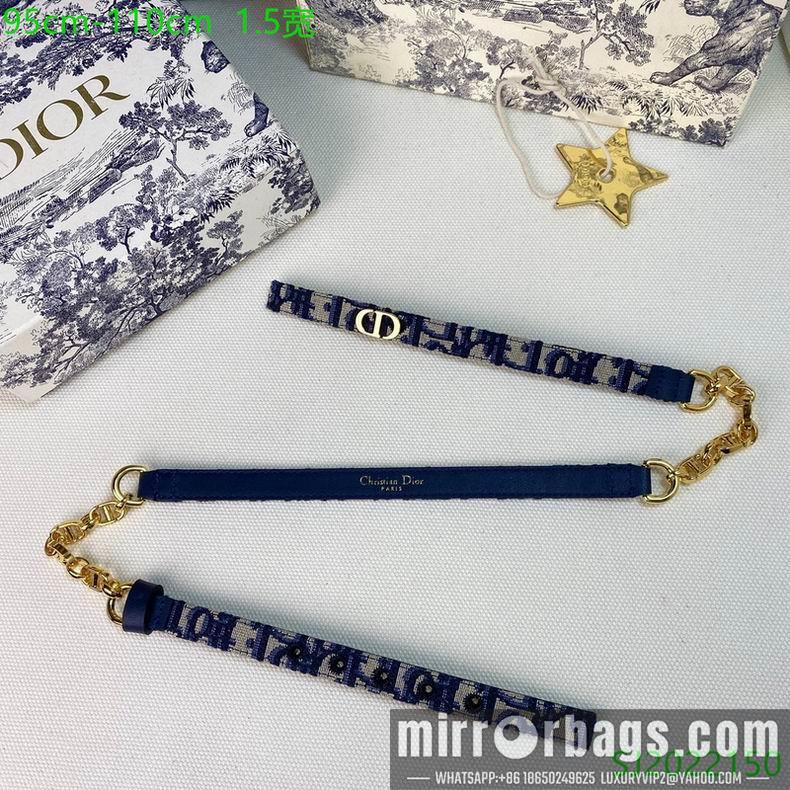 Dior belt 15mmX95-110cm 7D02