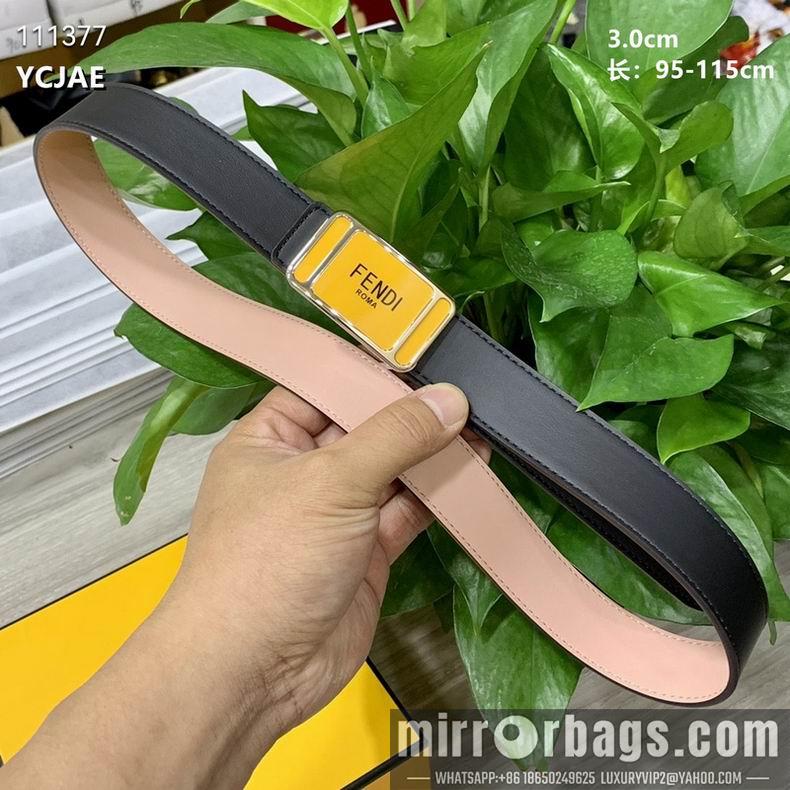 Fendi Belt 30mmX95-115cm 8L05