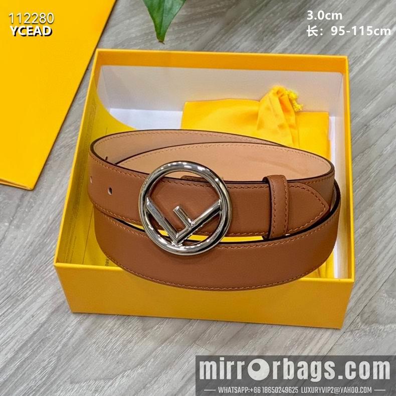 Fendi Belt 30mmX95-115cm 8L07