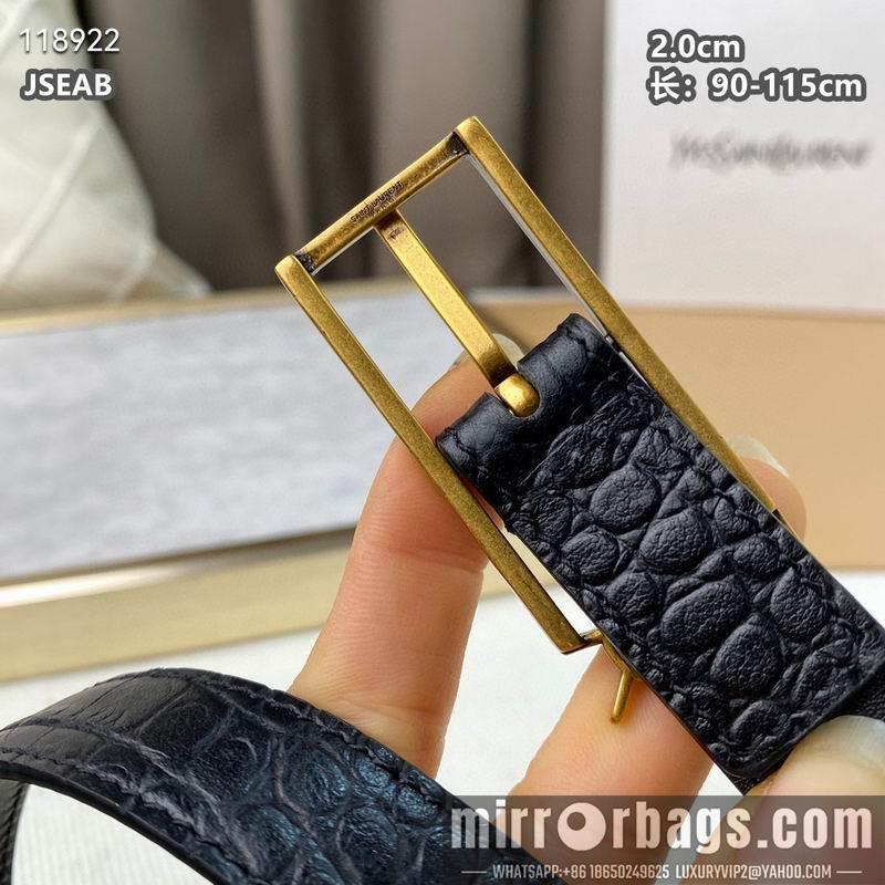 YSL belt 20mmX90-115cm 8L040801