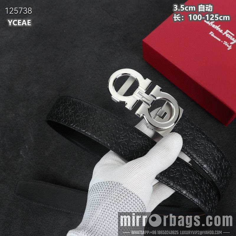 Ferragamo belt 35mmX100-125cm 8L06