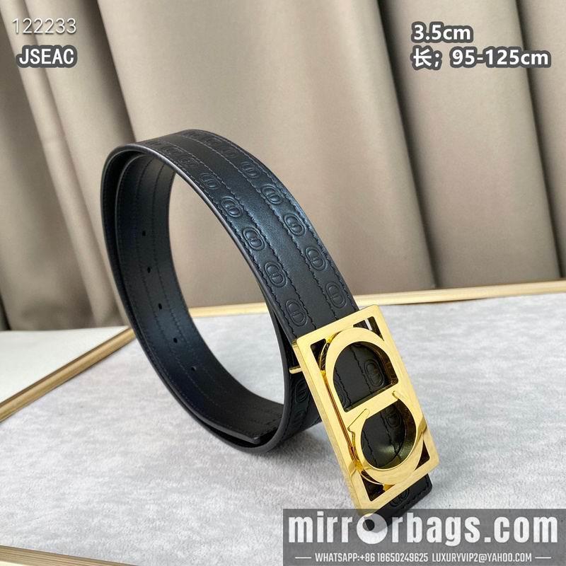 Dior belt 35mmX95-125cm 8L27