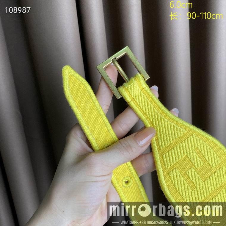 Fendi Belt 60mmX90-110cm 8L02