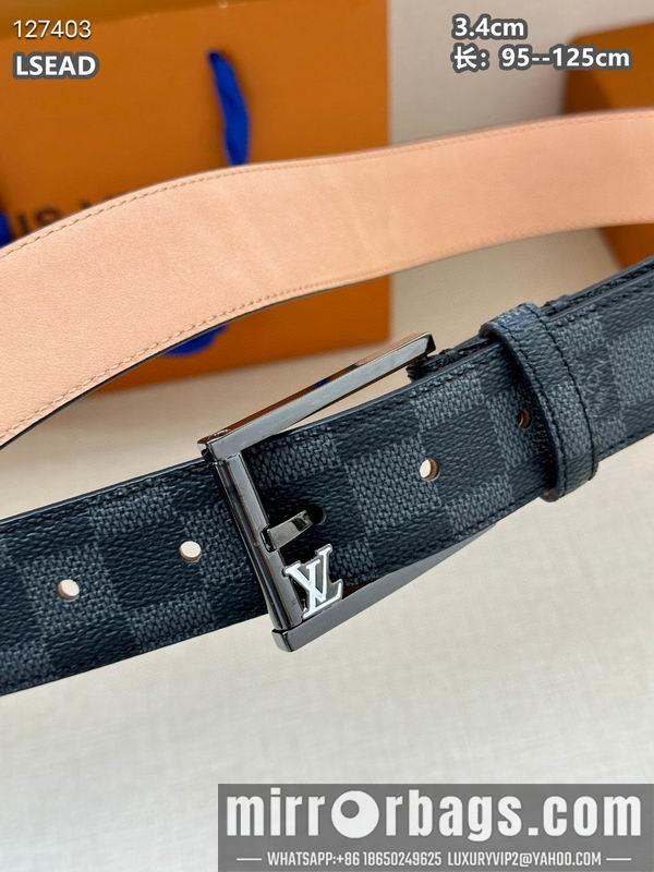 LV belt 34mmX95-125cm 8L32