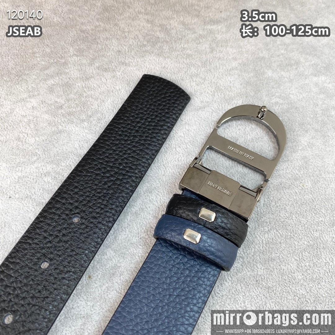 Dior belt 35mmX100-125cm 8L14