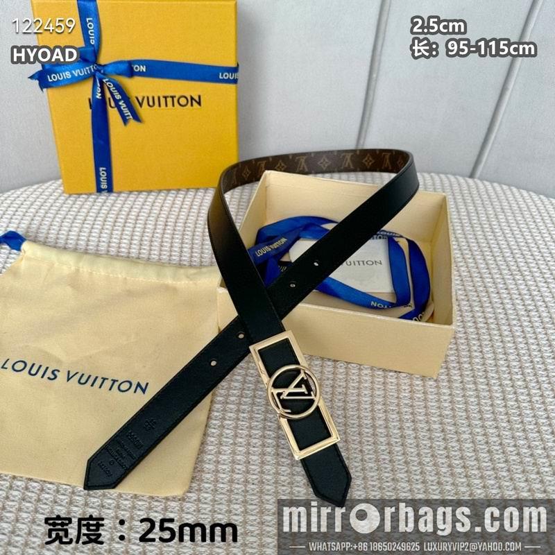 LV belt 25mmX95-115cm 8L15