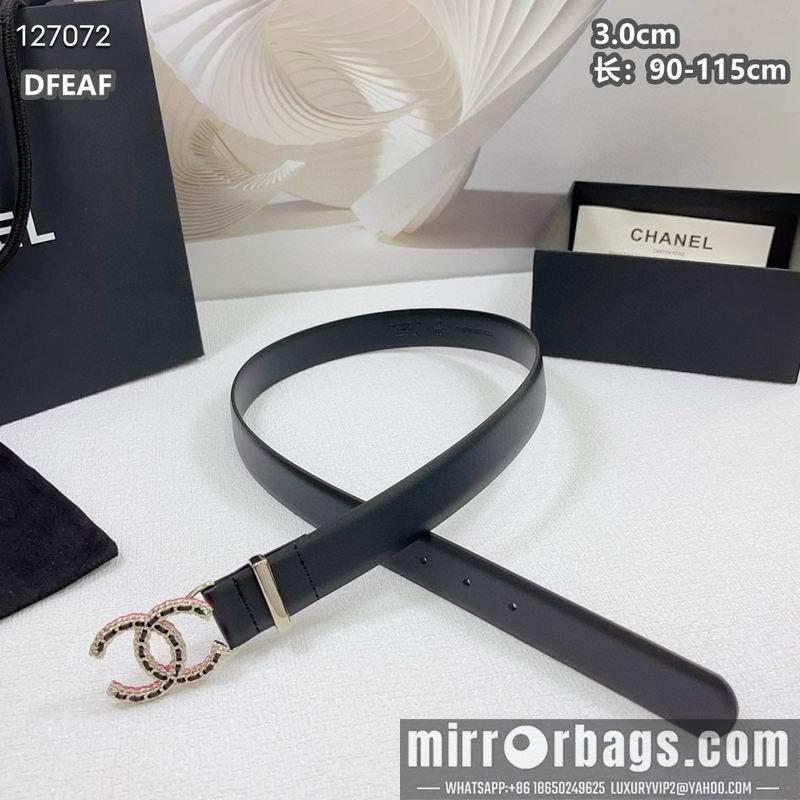 Chanel belt 30mmX90-115cm 8L37