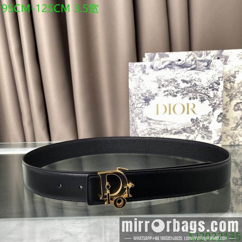 Dior belt 35mmX95-125cm 7D15