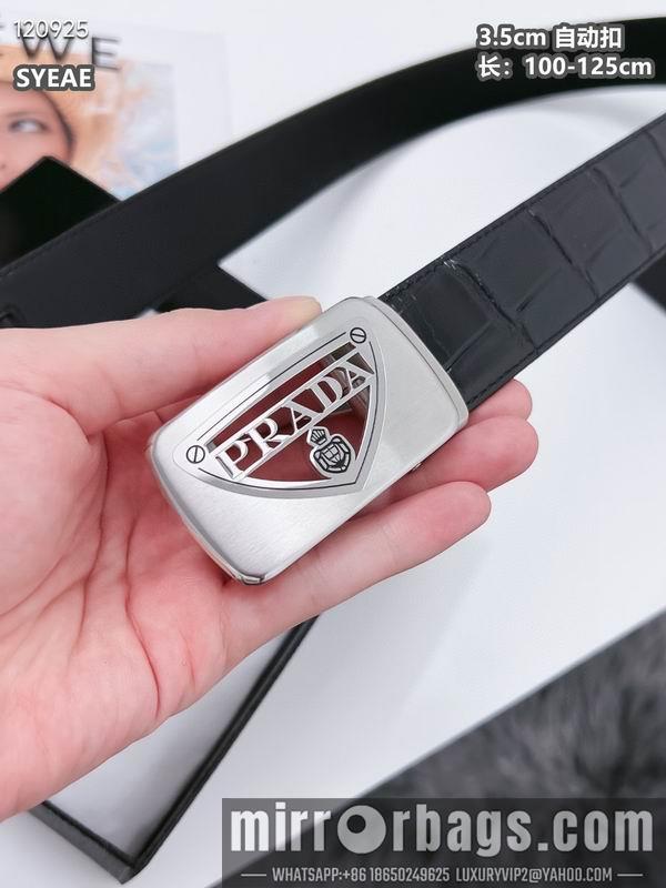 Prada belt 自动带 35mmX100-125cm 8L072004