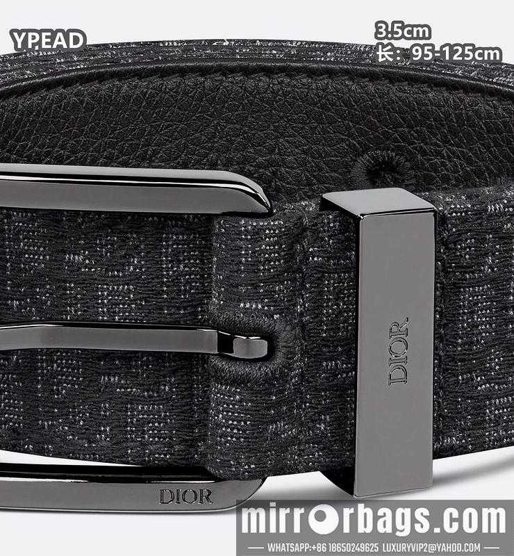 Dior belt 35mmX95-125cm 8L38