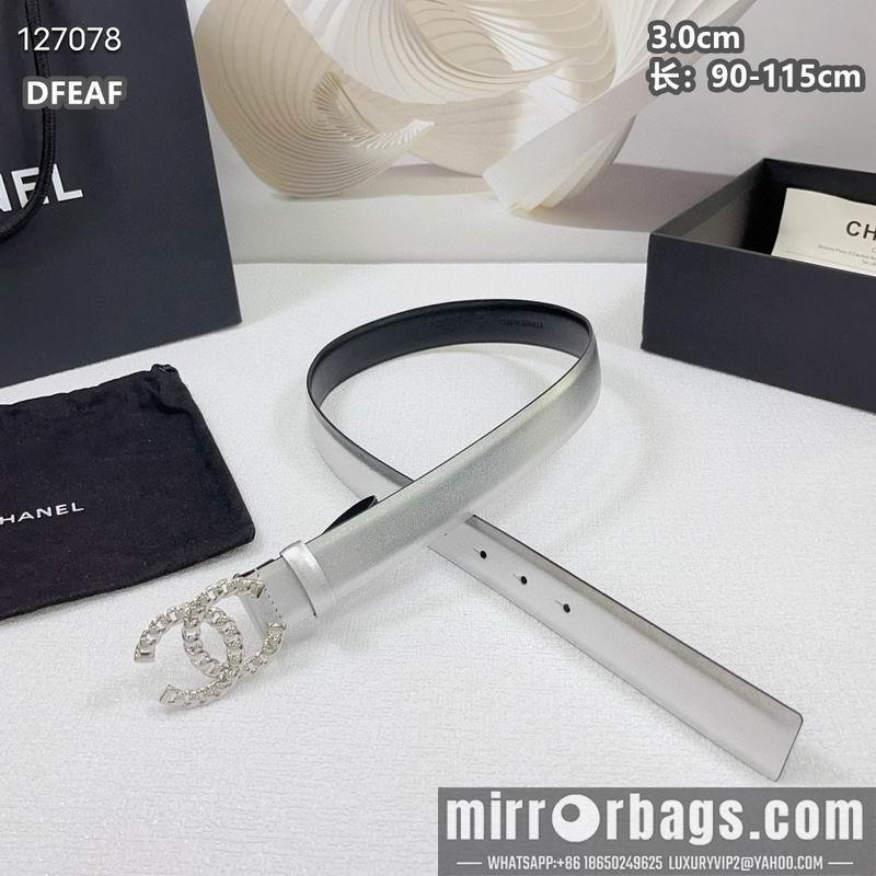 Chanel belt 30mmX90-115cm 8L38
