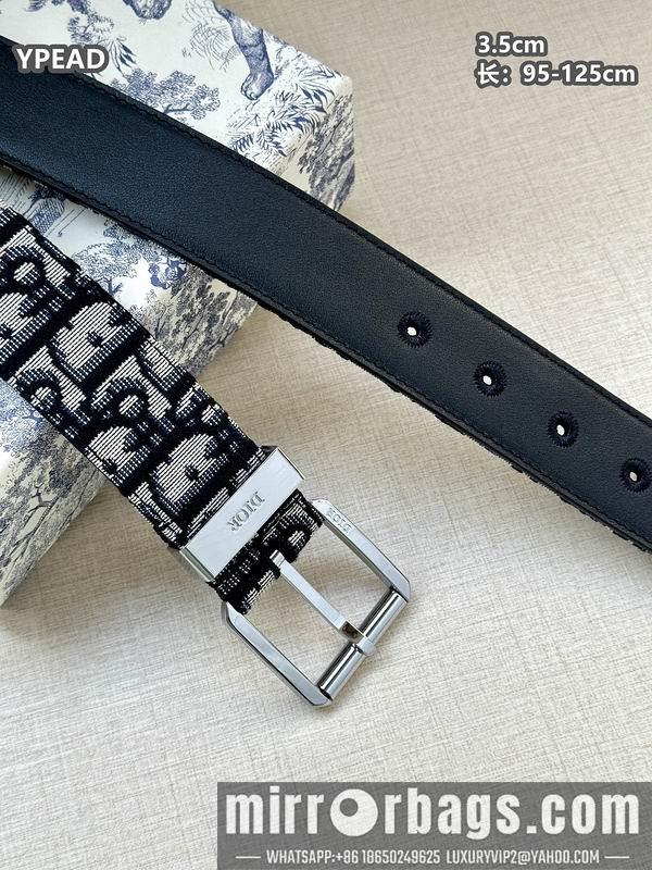 Dior belt 35mmX95-125cm 8L39