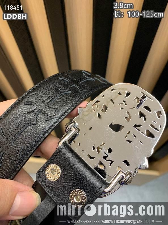 Chrome Hearts belt 38mmX100-125cm 8L19