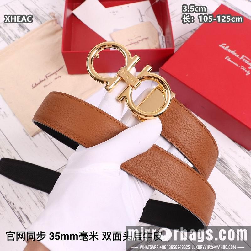 Ferragamo belt 35mmX105-125cm 8L134
