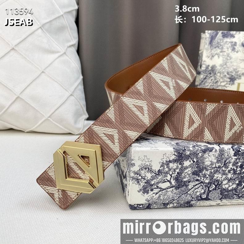 Dior belt 38mmX100-125cm 8L02