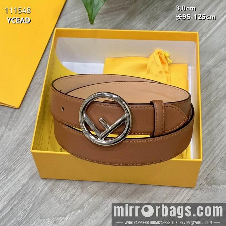 Fendi Belt 30mmX95-125cm 8L10