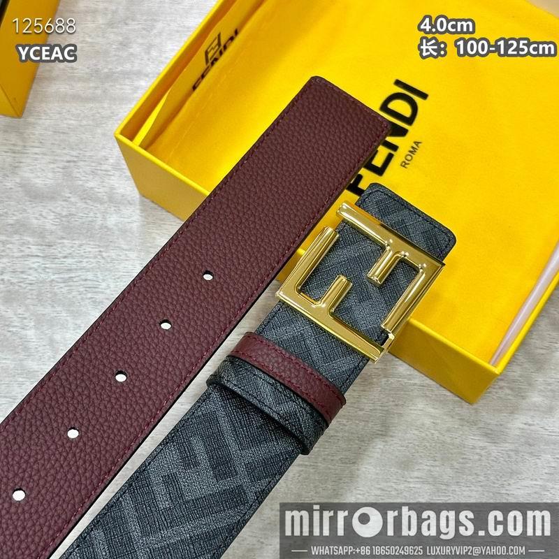 Fendi belt 40mmX100-125cm 8L28