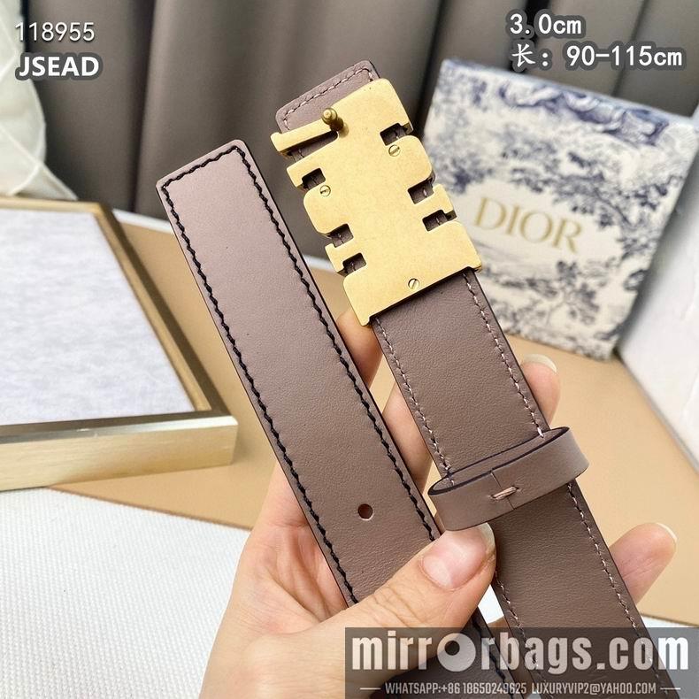 Dior belt 30mmX90-115cm 8L12