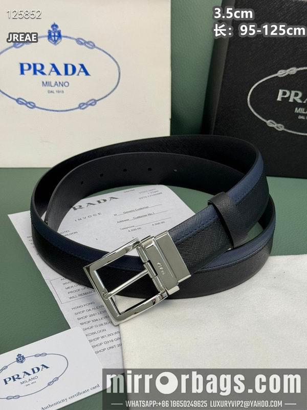 Prada belt 35mmX95-125cm 8L44