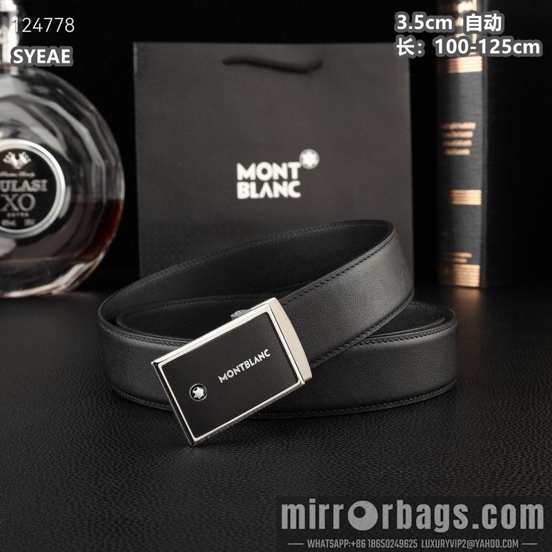 Montlanc belt 35mmX100-125cm 8L36