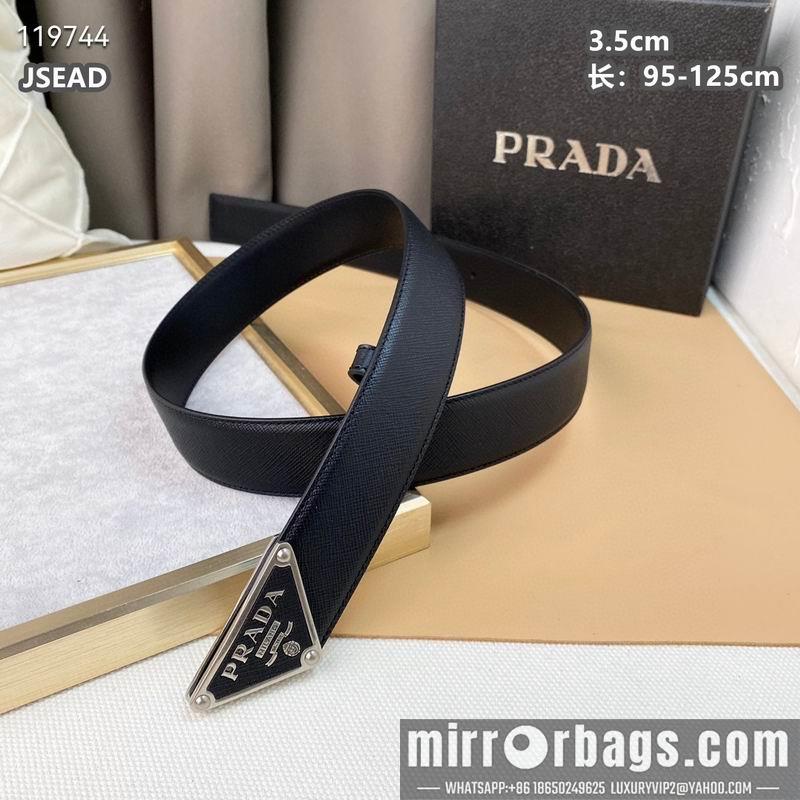 Prada belt 35mmX95-125CM 8L16