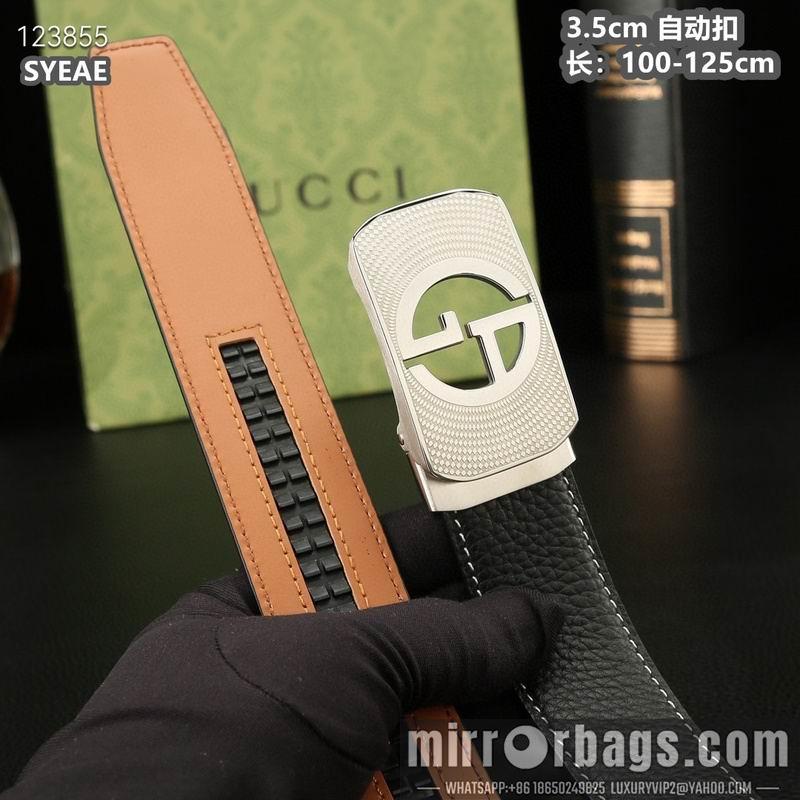 Gucci belt 35mmX100-125cm 8L38