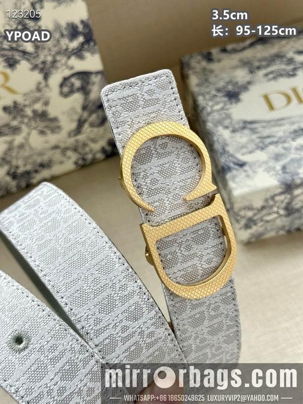 Dior belt 35mmX95-125cm 8L23
