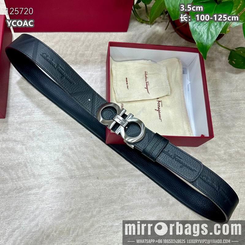 Ferragamo belt 35mmX100-125cm 8L34
