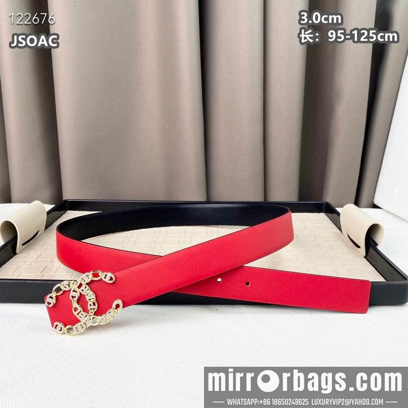 Chanel belt 30mmX95-125cm 8L28